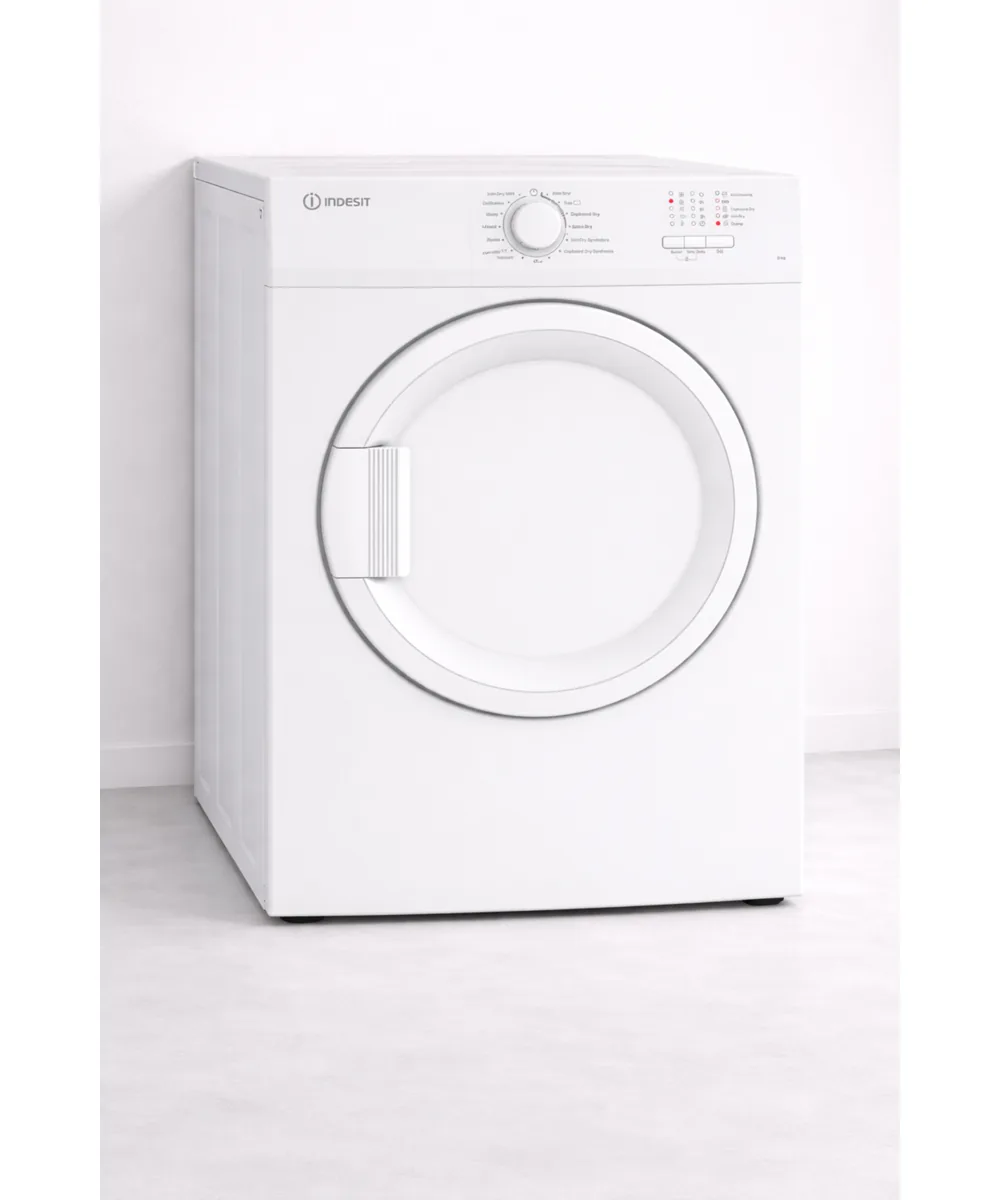 Indesit C YD A81 WWGL UK vented tumble dryer